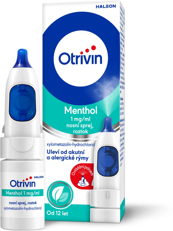 OTRIVIN Menthol 1mg/ml nosní sprej 10mI