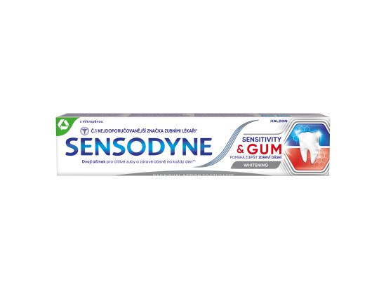 Sensodyne Sensitivity & gum Zubní pasta whitening pro citlivé a bílé zuby