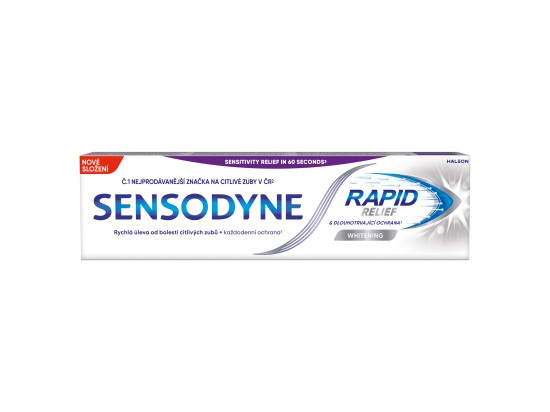 Sensodyne Zubní pasta rapid whitening pro citlivé a bílé zuby