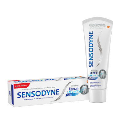 Sensodyne Repair & protect Zubní pasta Whitening pro citlivé a bílé zuby