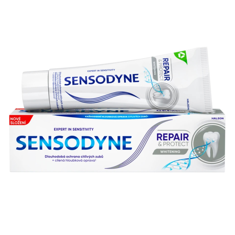 Sensodyne Repair & protect Zubní pasta Whitening pro citlivé a bílé zuby