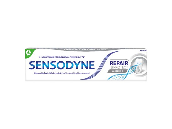 Sensodyne Repair & protect Zubní pasta Whitening pro citlivé a bílé zuby