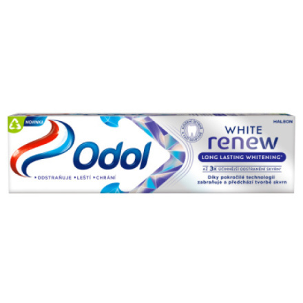 Odol White Renew Long Lasting Whitening zubní pasta s fluoridem 75ml