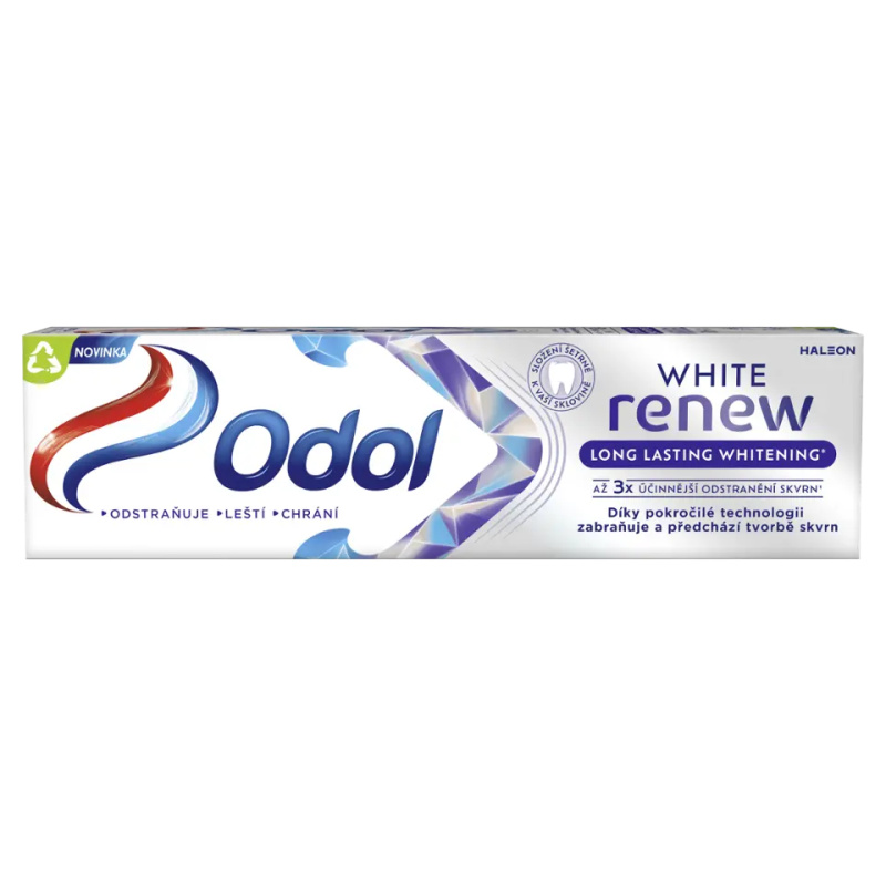Odol White Renew Long Lasting Whitening zubní pasta s fluoridem 75ml