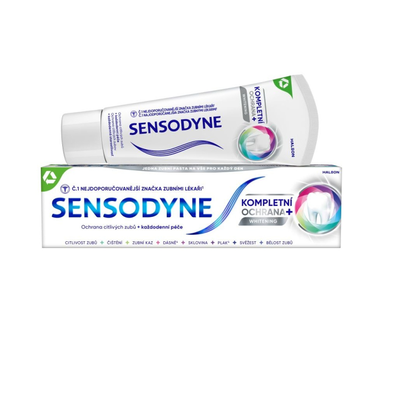 Sensodyne Kompletní ochrana + Whitening zubní pasta