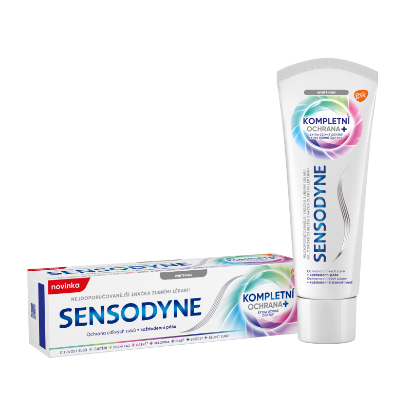 Sensodyne Kompletní ochrana + Whitening zubní pasta