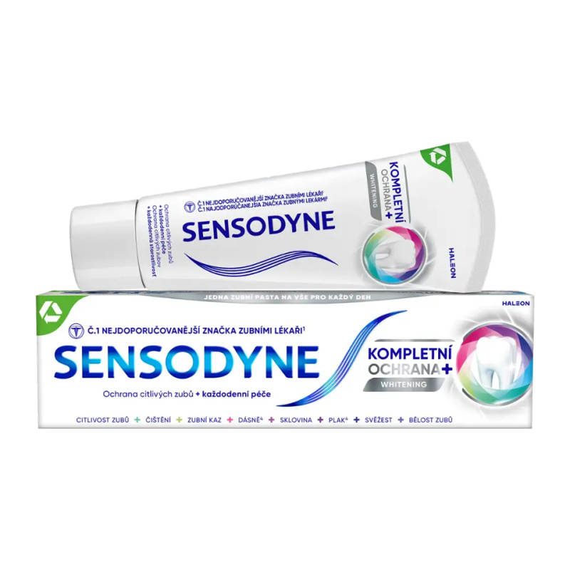 Sensodyne Kompletní ochrana + Whitening zubní pasta