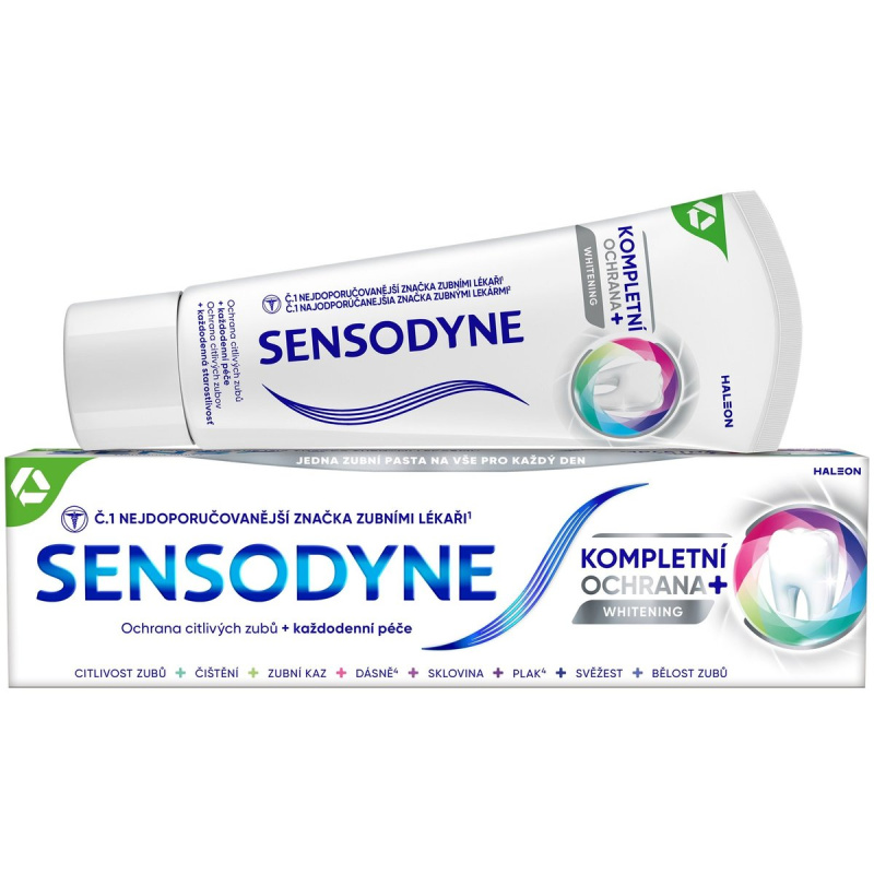 Sensodyne Kompletní ochrana + Whitening zubní pasta