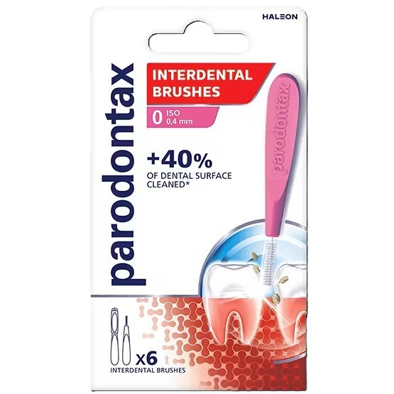 Parodontax Mezizubní kartáček 0.4 mm 6 ks