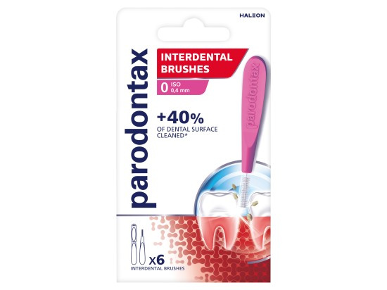 Parodontax Mezizubní kartáček 0.4 mm 6 ks