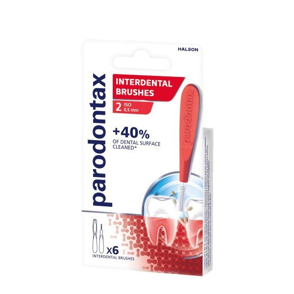Parodontax Mezizubní kartáček 0.5 mm 6 ks