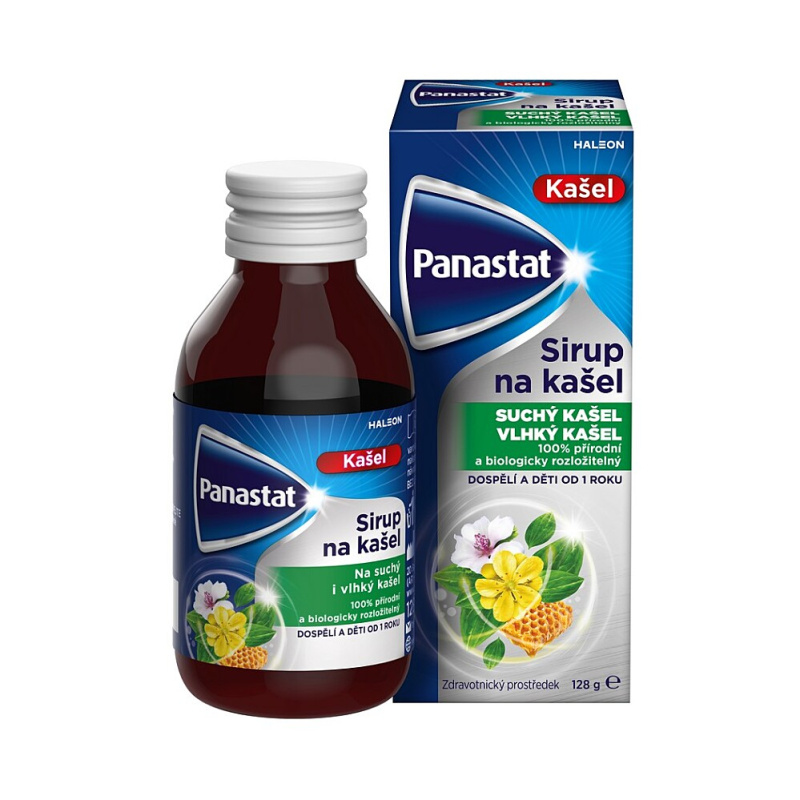PANASTAT Sirup na kašel 128 g