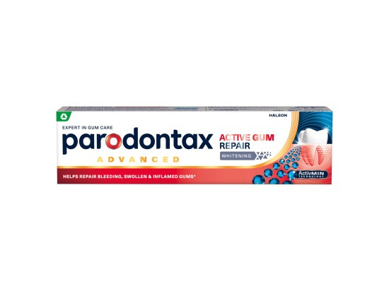 Parodontax Active Gum Repair Whitening zubní pasta pro zdravé dásně a komplexní péči o chrup 75 ml