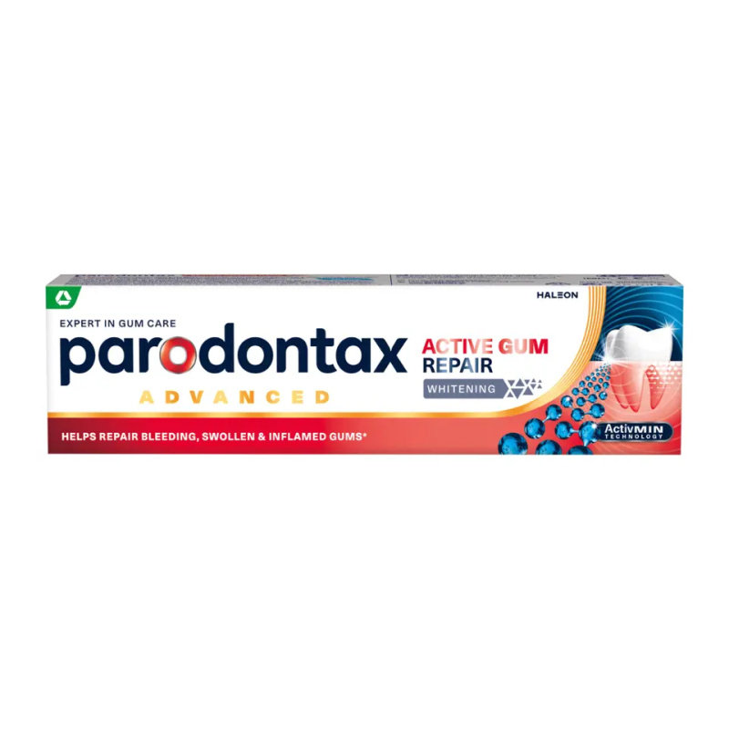 Parodontax Active Gum Repair Whitening zubní pasta pro zdravé dásně a komplexní péči o chrup 75 ml