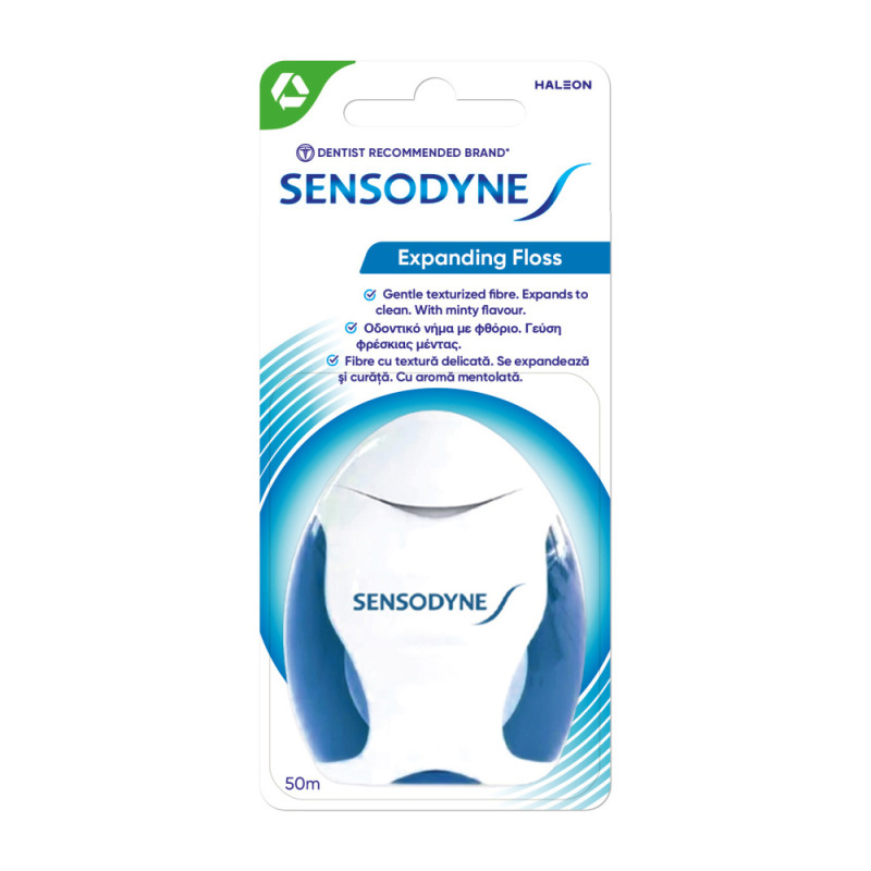 Sensodyne Expanding Floss dentální nit 30 m