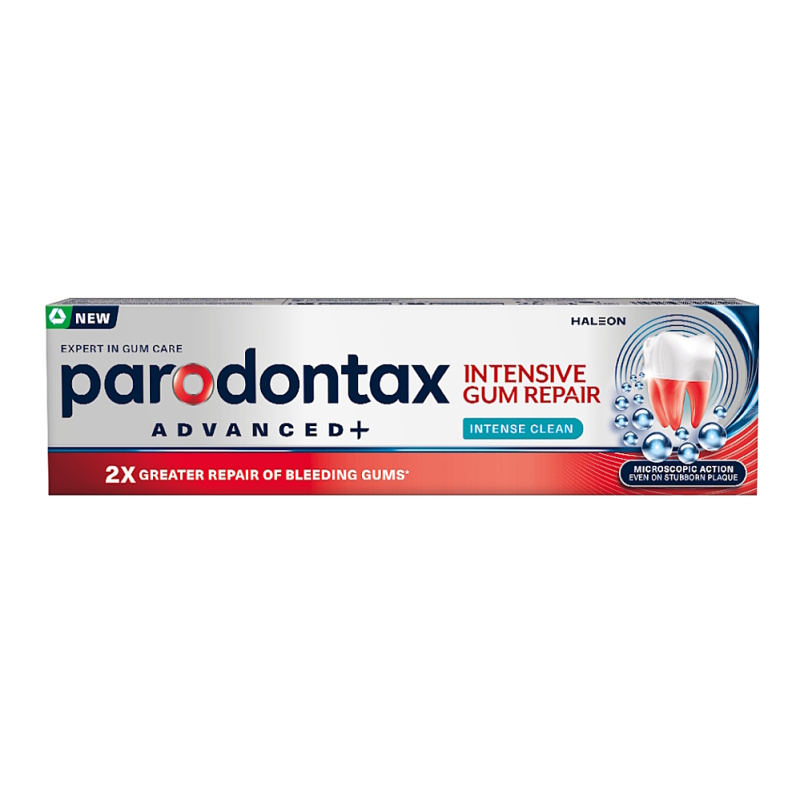 Parodontax Advanced+ Intensive Gum Repair Intense Clean zubní pasta s fluoridem 75 ml