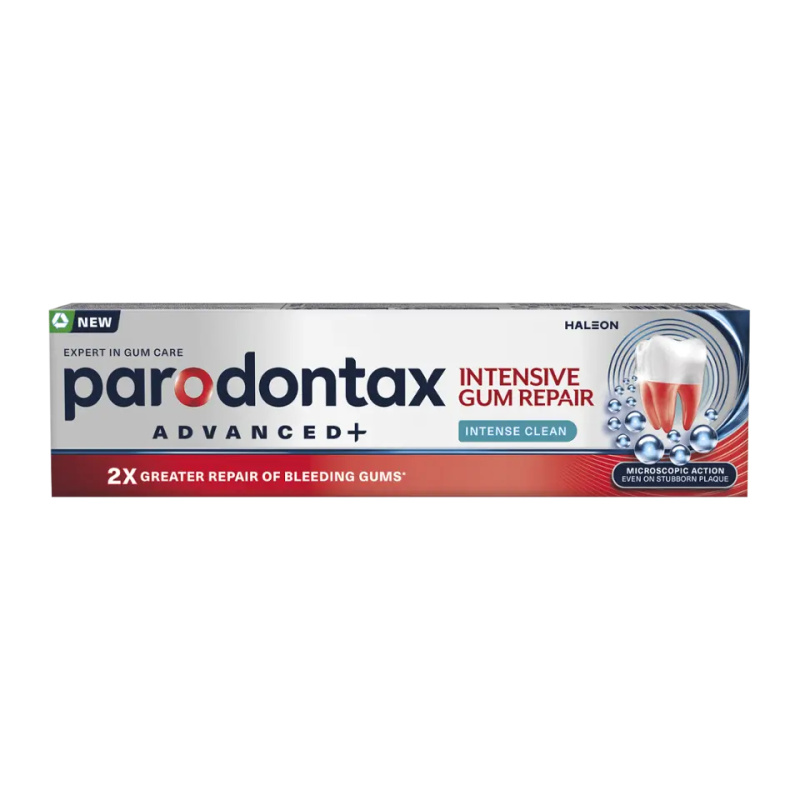 Parodontax Advanced+ Intensive Gum Repair Intense Clean zubní pasta s fluoridem 75 ml