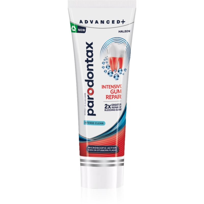 Parodontax Advanced+ Intensive Gum Repair Intense Clean zubní pasta s fluoridem 75 ml