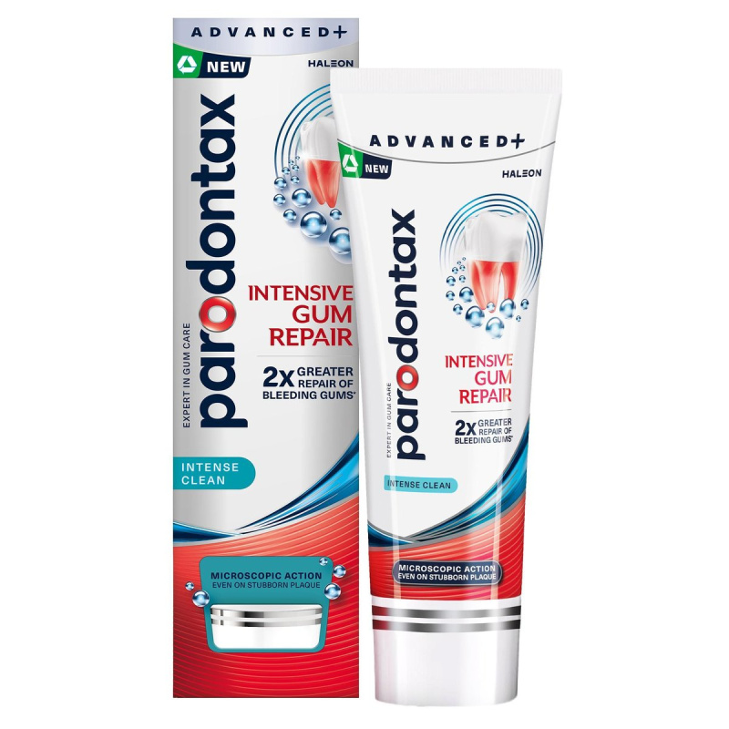 Parodontax Advanced+ Intensive Gum Repair Intense Clean zubní pasta s fluoridem 75 ml