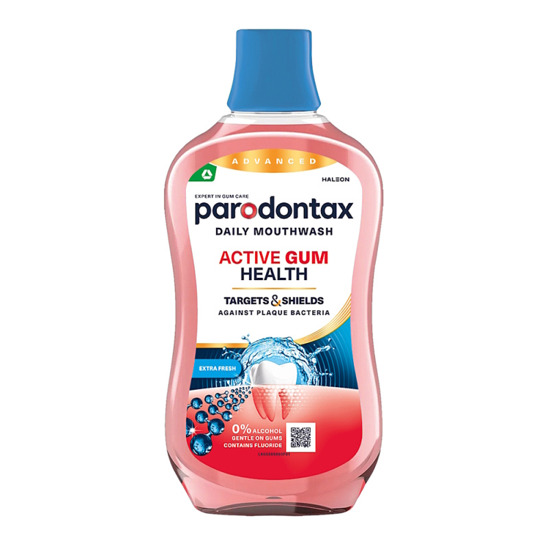 Parodontax Advanced Active Gum Health Extra Fresh ústní voda 500 ml