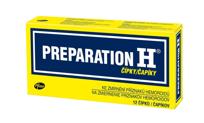 PREPARATION H 23MG/69MG čípek 12