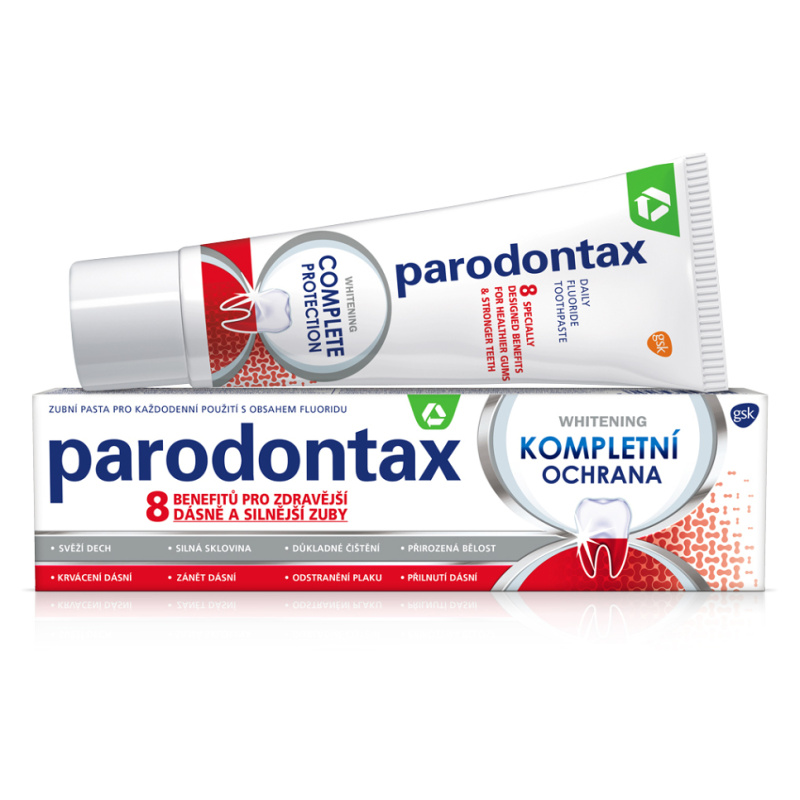 PARODONTAX Kompletní ochrana Zubní pasta Whitening 75 ml