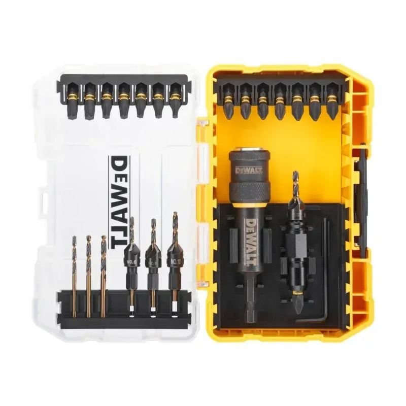 DeWALT Set záhlubníků FLEXTORQ DT70779T, 22 ks