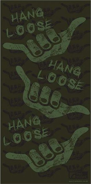 Šátek YATE Trekmates Choob Hang Loose Olive