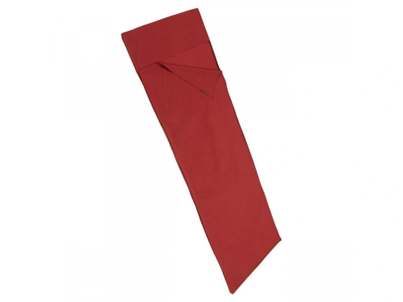 Vložka do spacáku TREKMATES Hotelier Cotton Liner červená
