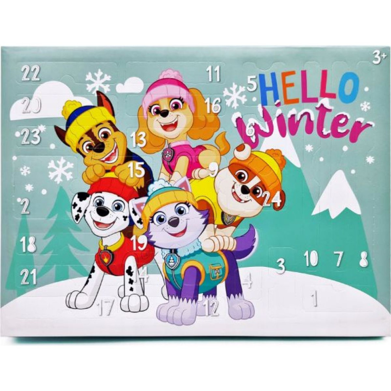 Spin Master Nickelodeon  Adventní kalendář Tlapková patrola