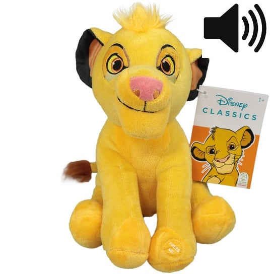 Plyšový lev Simba se zvukem 20 cm (Lví král)