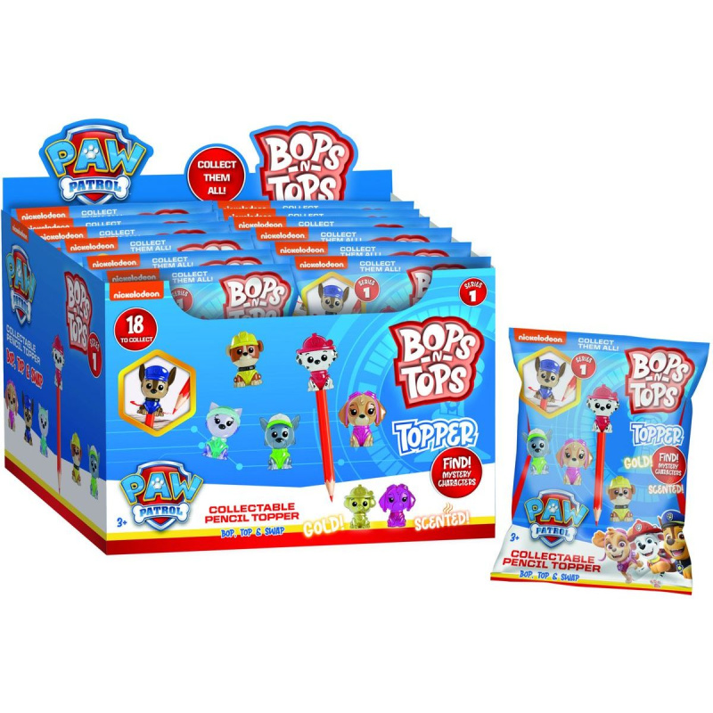 Figurky na tužku Tlapková patrola Bops/Tops