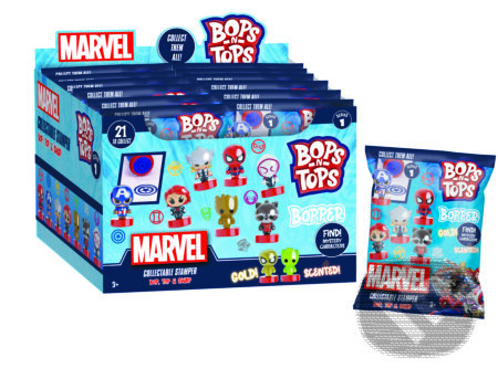 Razítka Marvel Bops/Tops
