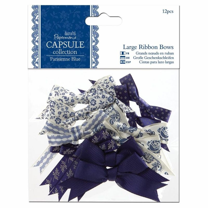 Mašličky - tmavě modré (12ks)