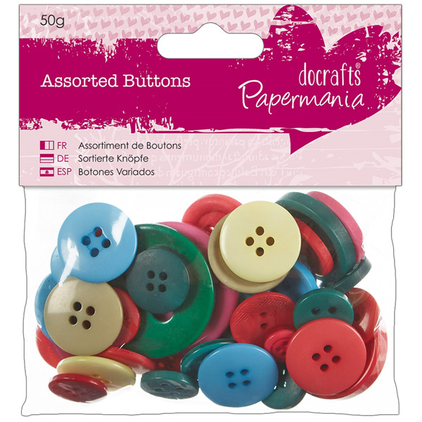 Knofliky mix (50g) Brights FOTO pouze ilustrační