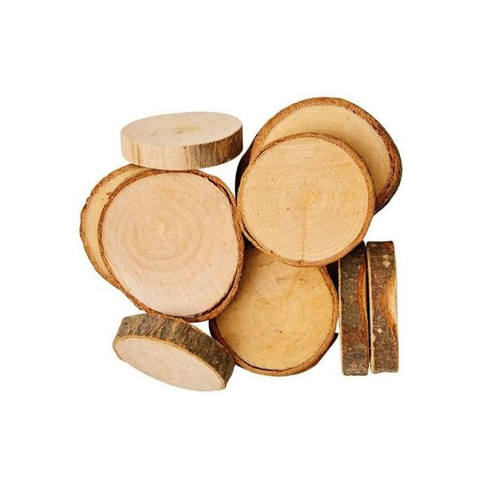 Dřevěná kolečka 2,5-3cm (16ks)