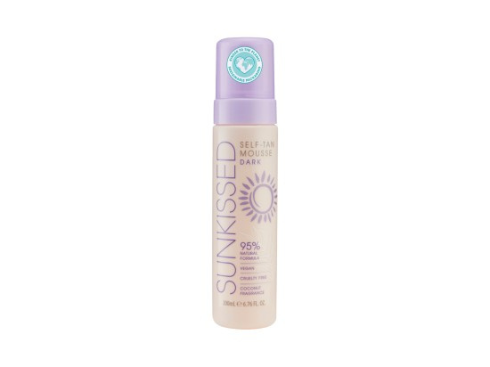 Sunkissed samoopalovací pěna 200ml Dark
