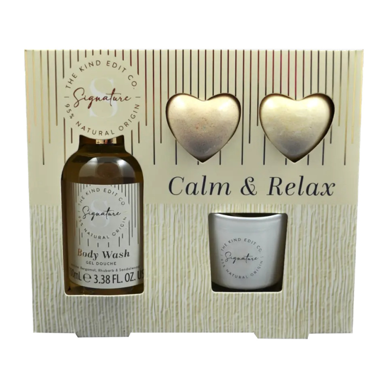 Q-KI  Dárková sada Signature Calm & Relax