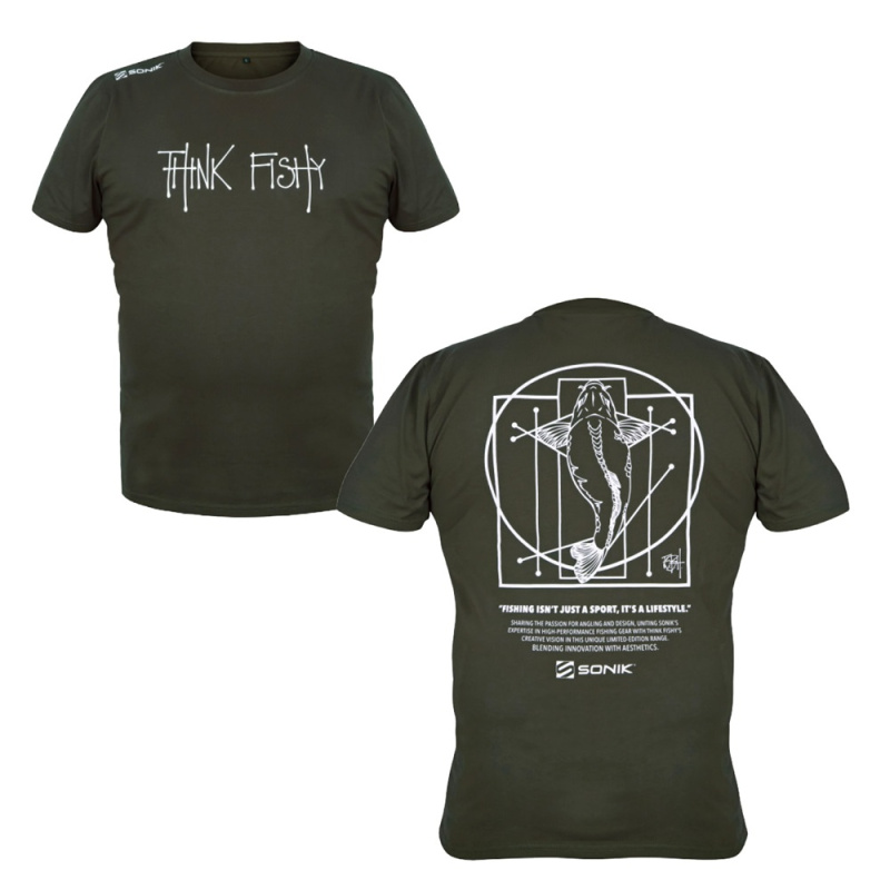 Sonik tričko t-shirt by think fishy art - xl