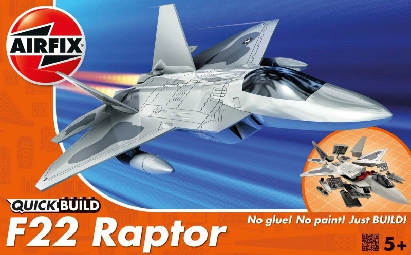 AIRFIX Quick Build letadlo J6005 Lockheed Martin Raptor