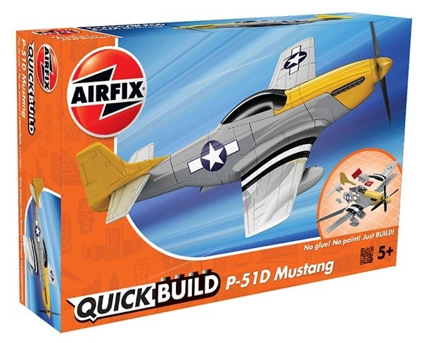 AIRFIX Quick Build letadlo J6016 P-51D Mustang