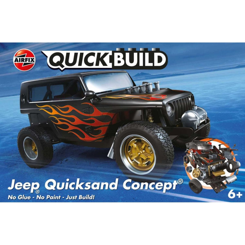 Airfix Quick Build auto J6038 - Jeep 'Quicksand' Concept