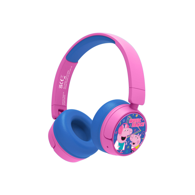 Dětská bezdrátová sluchátka OTL Peppa Pig Dance and Music
