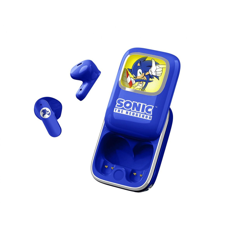 OTL Technologies Sonic the Hedgehog Slide Earphones SH1266 Modrá