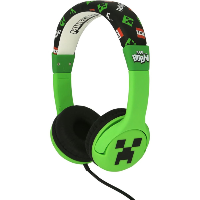 OTL Technologies Minecraft Children's Headphones MC1229 Zelená