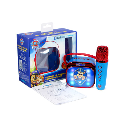 PAW Patrol PopSing LED OTL Karaoke reproduktor s mikrofonem Vícebarevná