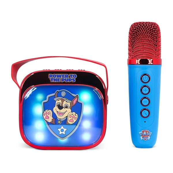 PAW Patrol PopSing LED OTL Karaoke reproduktor s mikrofonem Vícebarevná