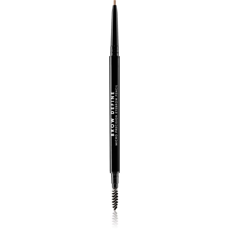 MUA Makeup Academy Brow Define precizní tužka na obočí s kartáčkem odstín Fair 0,3 g