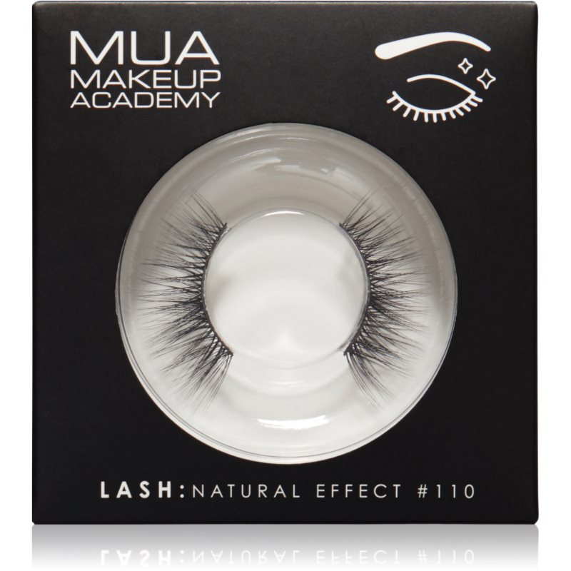 MUA Makeup Academy Lashes Natural Effect umělé řasy typ #110 1 pár