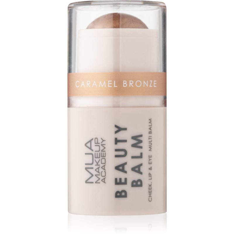 MUA Makeup Academy Beauty Balm krémový rozjasňovač v tyčince odstín Caramel Bronze 4 g